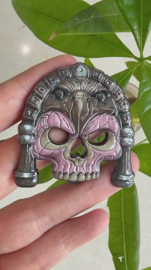 “el amor” Eagle Warrior skull