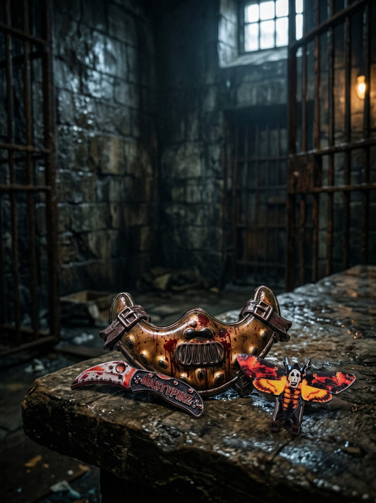 Hannibal Lector pin mask and blip