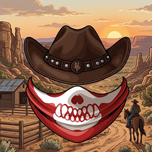 Desperado mask and bandana pinz