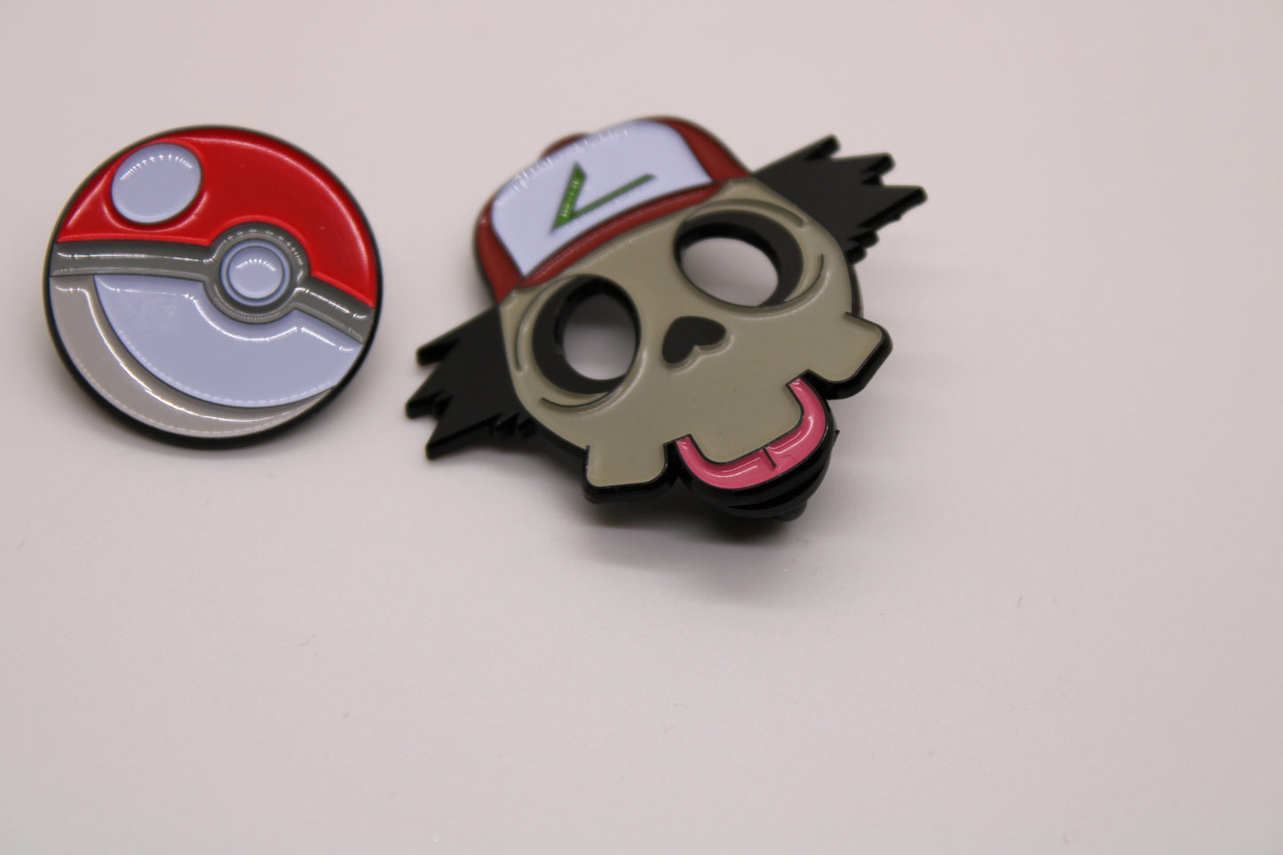 Duskull mask and pokeball