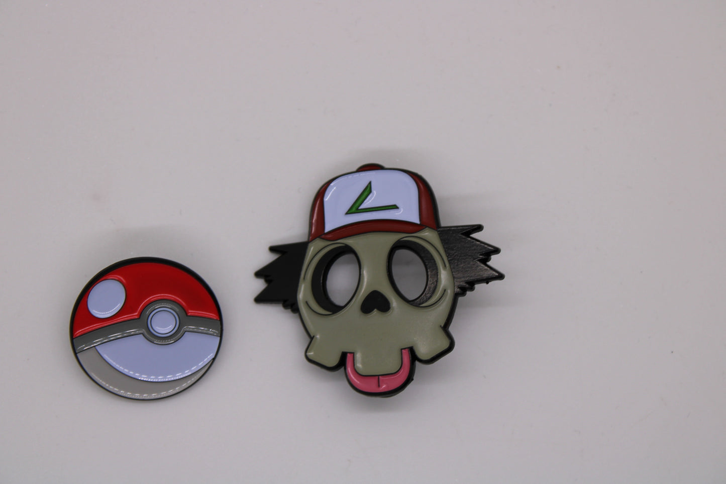 Duskull mask and pokeball